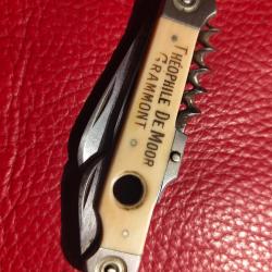 Couteau sommelier coupe cigare 1900