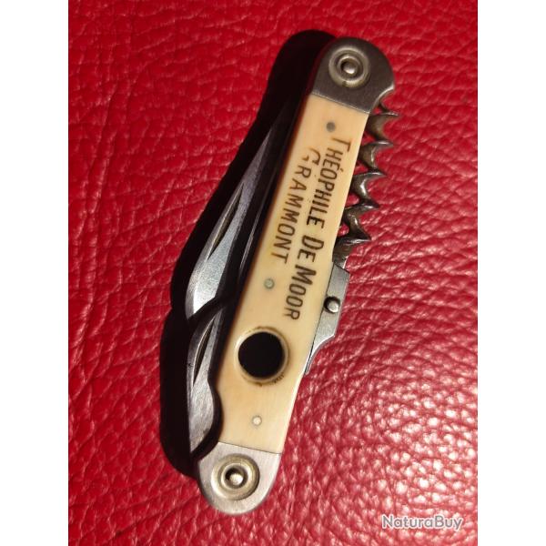 Couteau sommelier coupe cigare 1900