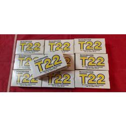 Lot de 500 Cartouches .22 LR WINCHESTER  T22