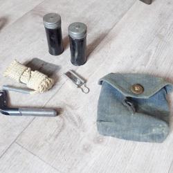 Kit nettoyage fusil 1889, 96/11, K31. Réglementaire Suisse. Complet (2)