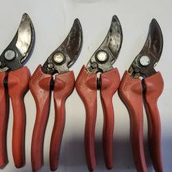 Lot de 4 sécateur à main bahco