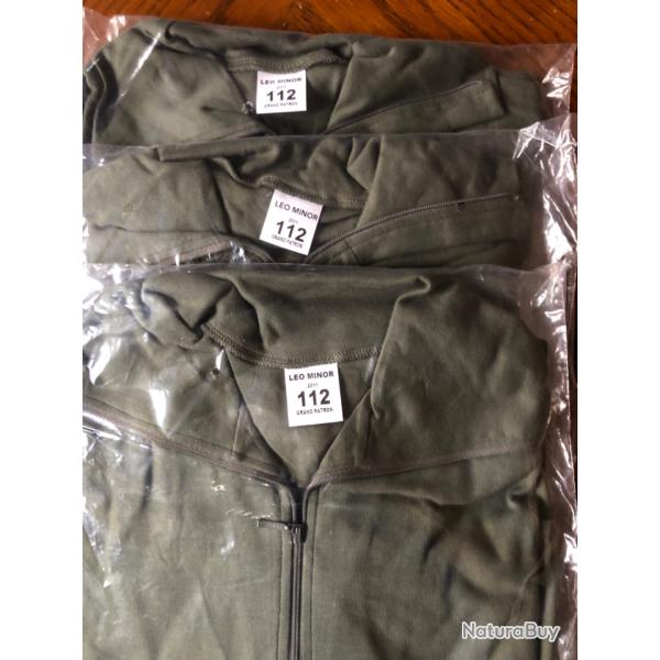 Lot de 3 chemises F1  Xl 112 100/100 coton