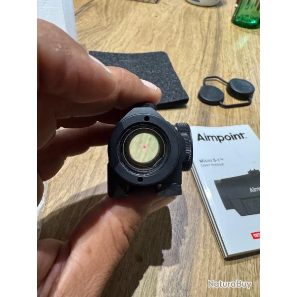 Aimpoint MICRO S-1  , 6 MOA , trs bon tat , vendu avec bote et accessoires