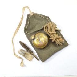 Kit / nécessaire de nettoyage pour Mauser Tchèque VZ24 et dérivés. Protège bouche, huilier (E)