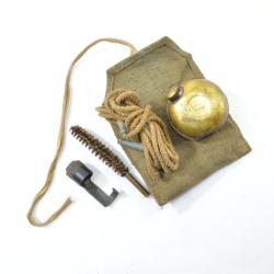 Kit / nécessaire de nettoyage pour Mauser Tchèque VZ24 et dérivés. Protège bouche, huilier (F)