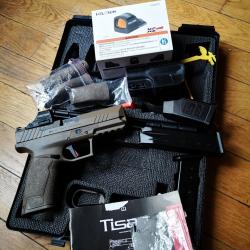 TISAS modèle ZIGANA PX-9 GEN 3 + Viseur point rouge HOLOSUN Micro Reflex Dot 407C X2