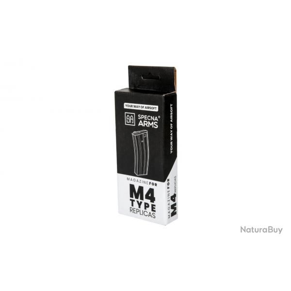 Chargeur mtal noir 120 billes pour M4 lectrique | Specna arms (0000 3422) - Airsoft