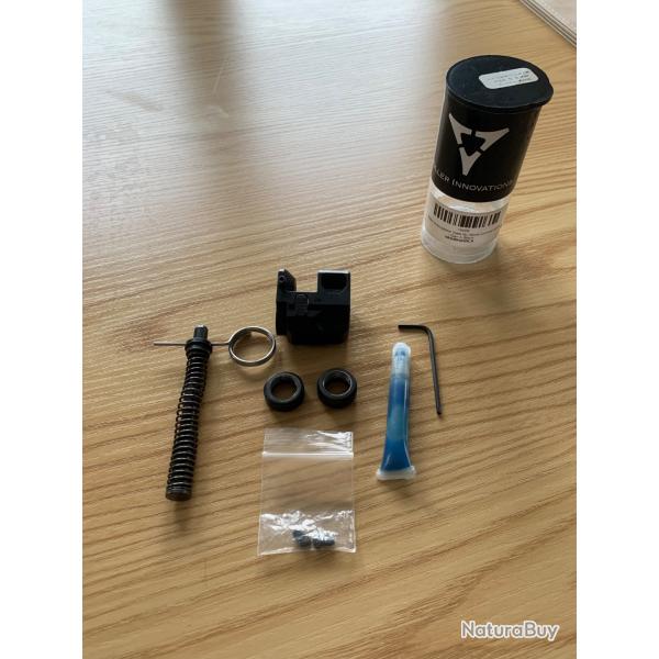 Compensateur Killer Innovations 9mm Gen 5 Black + Ressort 11lb