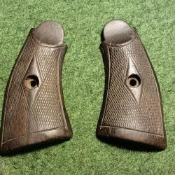 Plaquette crosse 1892 Espagnol.