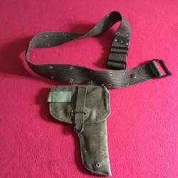 Holster etui + ceinturon toile