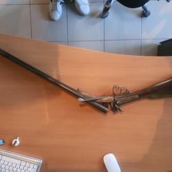 Fusil à broche E. BERNARD Calibre 16