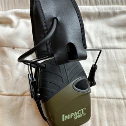 CASQUE ÉLECTRONIQUE IMPACT SPORT - TIR SPORTIF / BALL-TRAP / CHASSE - NEUF