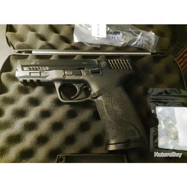 Pistolet M&P9 T4E Cal .43 M2.0 Black Smith & Wesson CO2 8 coups