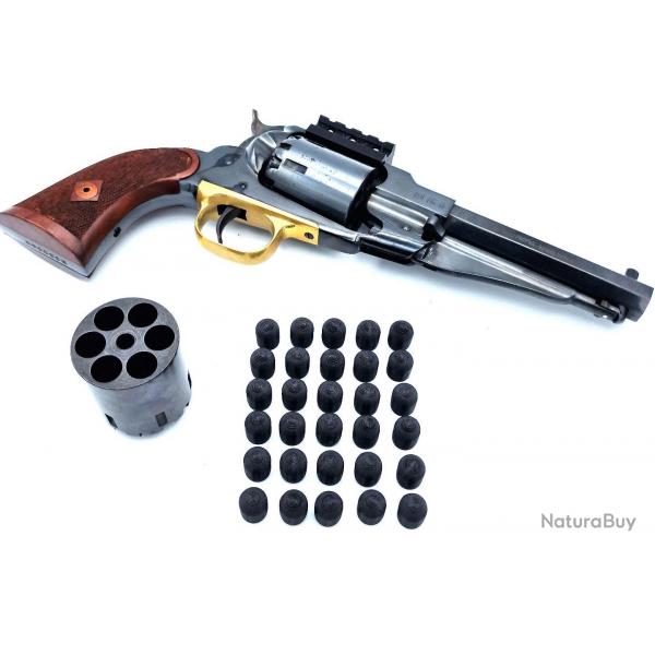 6 Ogives Round nose Flex tir rduit calibre 36 poudre noire