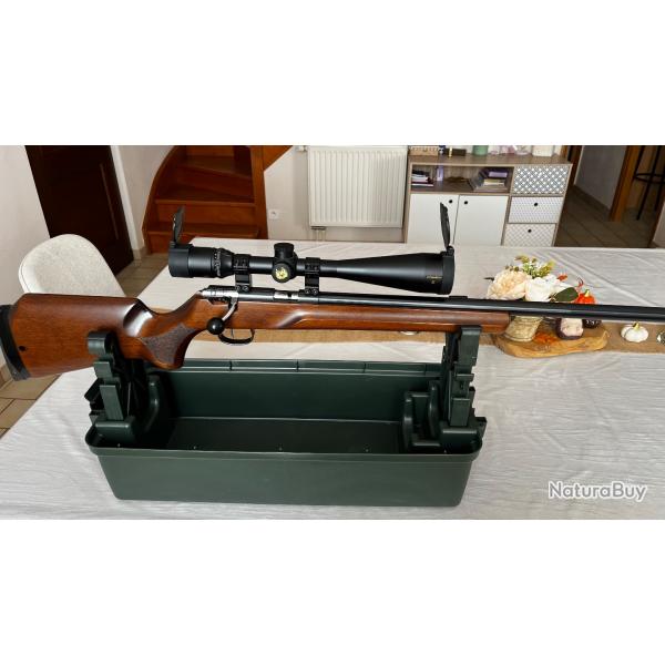 Anschtz MPR 64 .22 LR + lunette Nikon Monarch 3 6-24x50 SF-FC