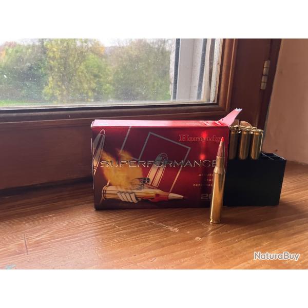 17 MUNITIONS HORNADY CALIBRE 270 WIN SST 130 GR/8.4 G NEUVE