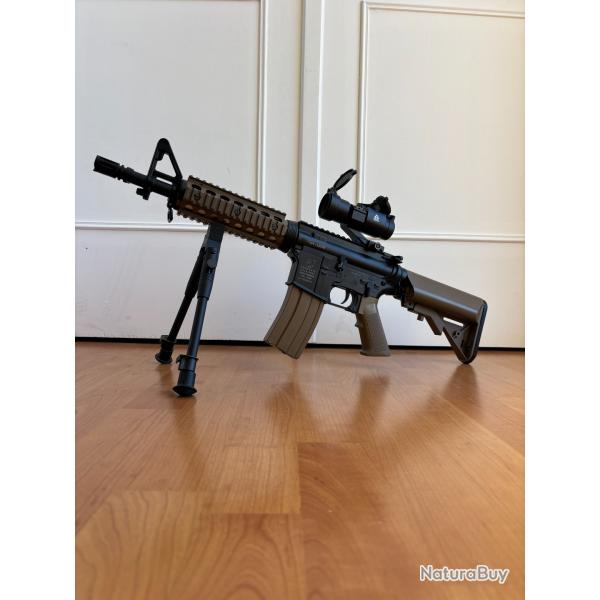 Airsoft Colt M4A1 CQBR avec accessoires