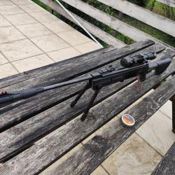 Vend carabine et umarex quasiment jamais servi kit nu-pied avec lunettes 4 x 32