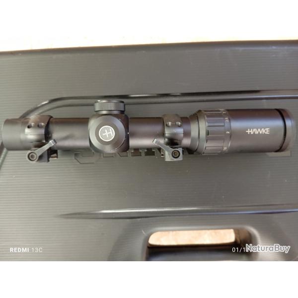 Ensemble sako s20 plus lunette Hawke 1x6x24 et modrateur hausken