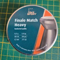 Balles (Plombs) H&N Sport Finale Match Heavy