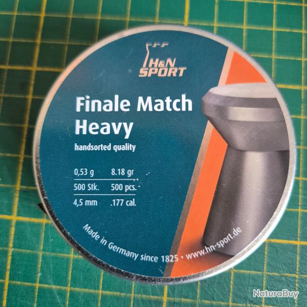 Balles (Plombs) H&N Sport Finale Match Heavy