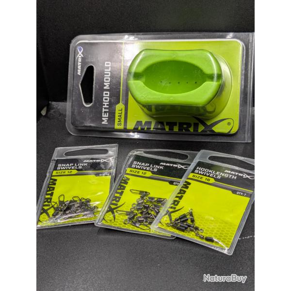 Lot 319 / Accessoires carpes MATRIX / fish and Fishing France.