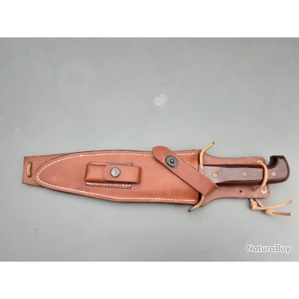 Couteau western bowie usa . Prcoce marquage garde