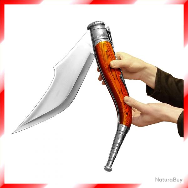 NAVAJA SUPER GANTE (couteau / pe pliante) fonctionnelle - Lame de 35 cm