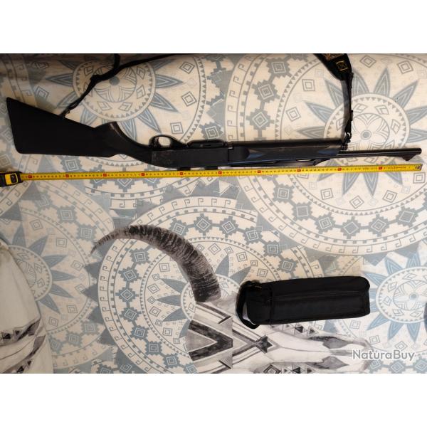 280 remington 7500, lunettes Hawke 1x6-24Montage pivotant EAW