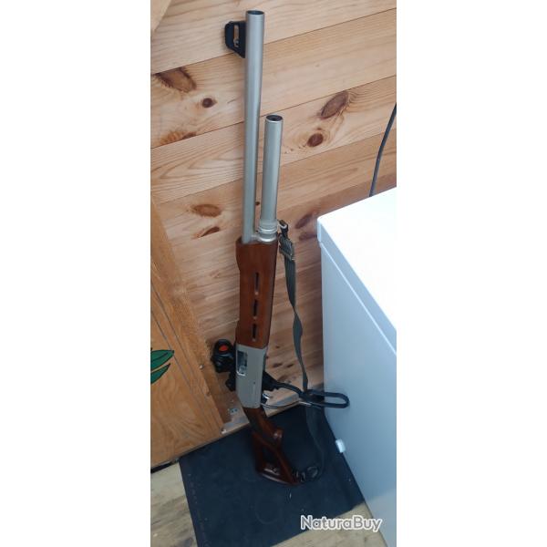 Fusil  levier sous garde hunt group arms l12 04 calibre 12/76