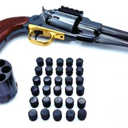 12 Ogives Slug Diabolo type Lyman cal.36 pour tir réduit poudre noire