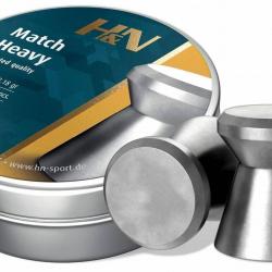 H&N 500 plombs 4.5mm Heavy Match