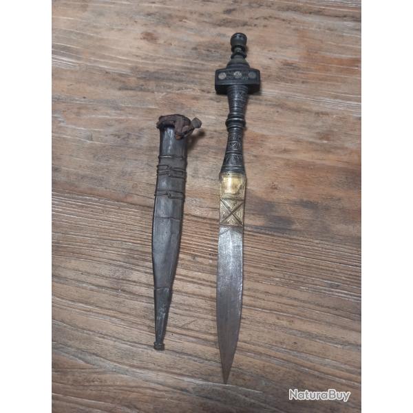 Dague ethnique origine  identifier