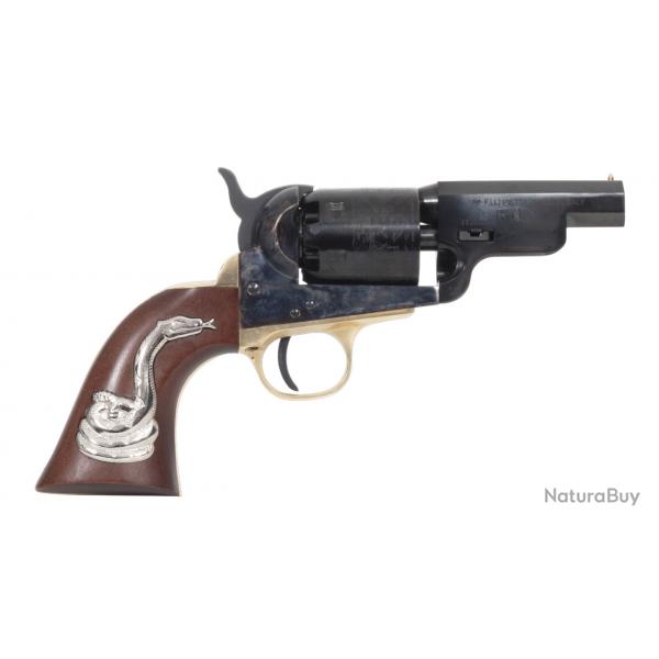 REPLIQUE PIETTA COLT 1851 NAVY YANK SUBNOSE ACIER SNAKE CAL 36 PN