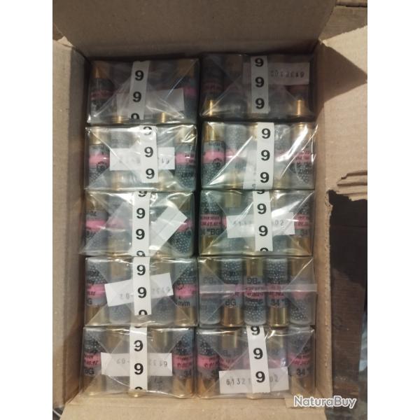 Lot de cartouches 12/70