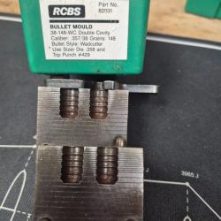 Moules à balles rcbs cal 357 wadcutter et 44 semi wadcutter