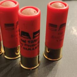 Balle gomme cogne rouge