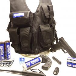 Veste tactique pensée pour votre sécurité un pack complet prêt à l'emploi Home Défense GS50 Gunsmith