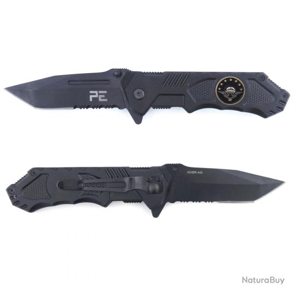 Couteau survival Para Noir