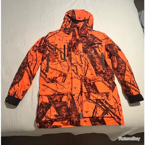 Veste Browning Pr vent orange taille L
