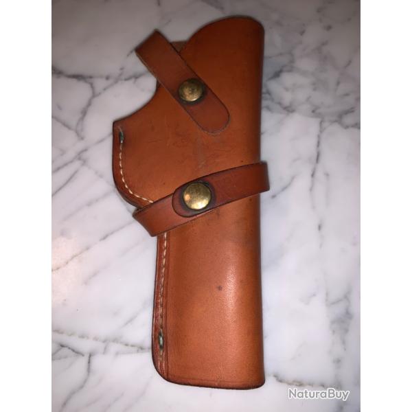 Holster vintage de la prestigieuse firme Brauer Bros de Saint Louis MC . Model H3