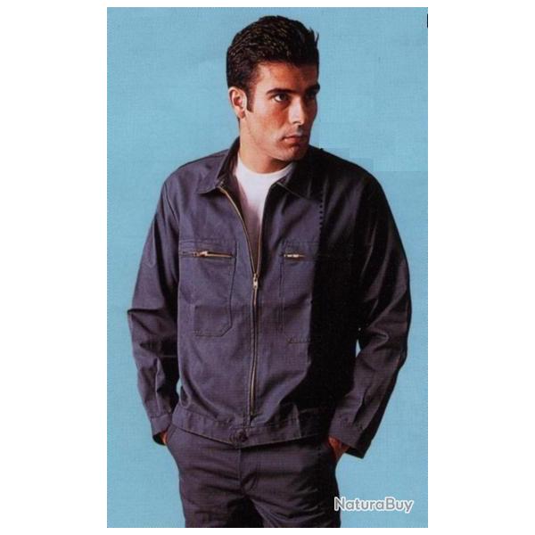 Blouson de travail 2 poches 40/42 Marron