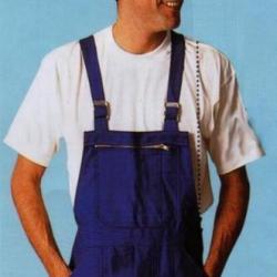 Cotte à bretelles moleskine 60/62 Noir