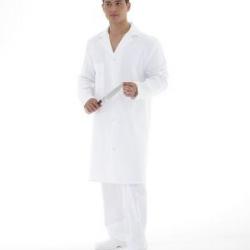 Blouse homme Agro Coton Blanc 2