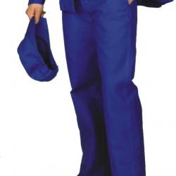 Pantalon de travail Le laboureur polyester/coton Bleu Bugatti 40