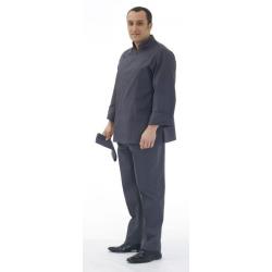 Veste de cuisine JEREMY Anthracite 1