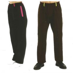 Pantalon de cuisine FIDJI Noir/Fuchsia 4