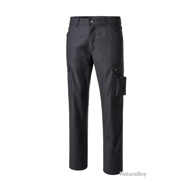 Pantalon en stretch canvas cargo Pionier Gris anthracite 46 Normale