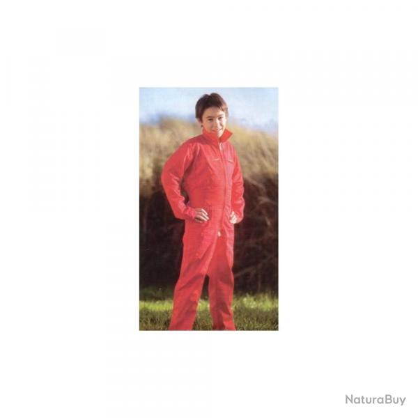 Combinaison de Travail simple fermeture rouge 64/66 Rouge