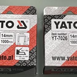 2000 agrafes de tapissier 14 mm